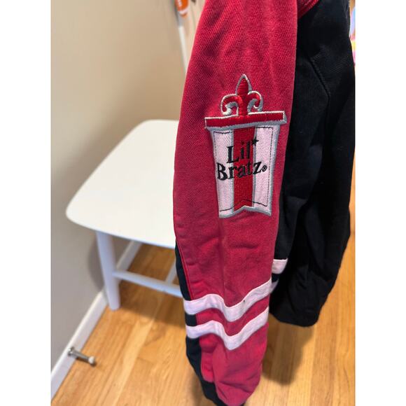 Vintage Lil Bratz Jacket Girls Large Embroidered Cartoon Varsity 2XL - Picture 2 of 4